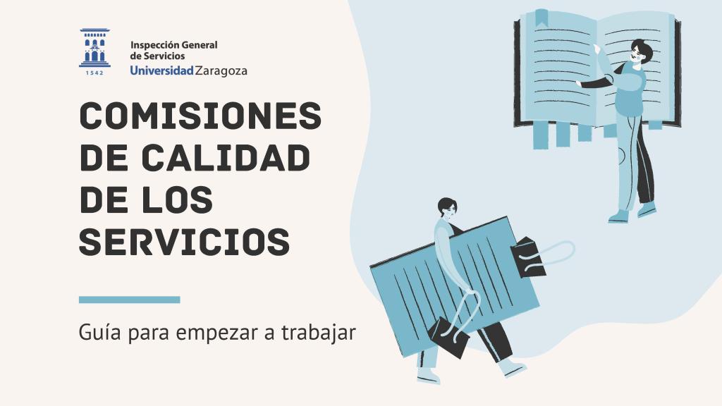 ilustración cubierta Guía para empezar a trabajar con Comisiones de calidad de los servicios